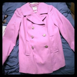 Winter coat, purple